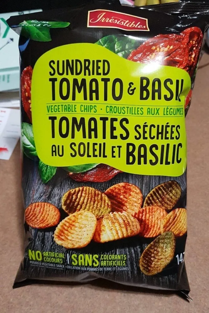 Croustilles aux légumes