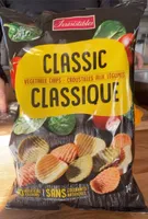Classique croustilles aux légumes