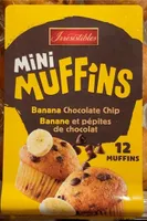 Mini Muffins Banane et pépites de chocolat