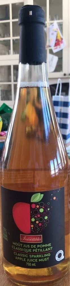 Classic sparkling apple juice must