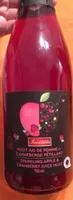moût jus de pomme et canneberge pétillant