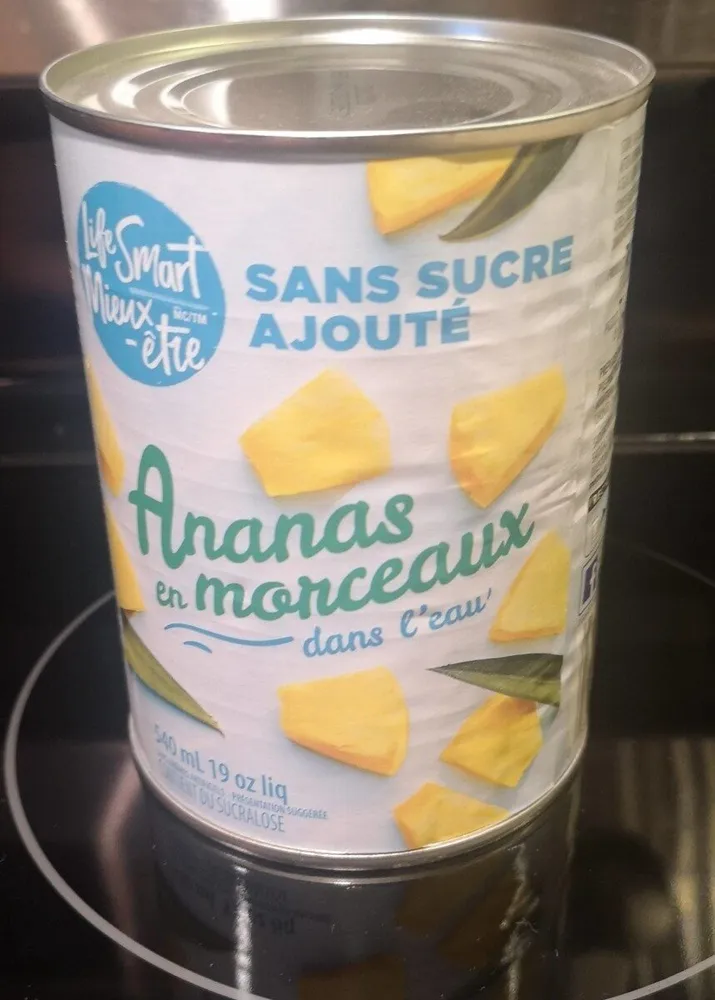 Ananas en morceaux