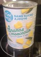 Ananas en morceaux