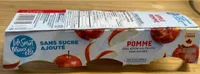 Pomme collation aux fruits non sucrée