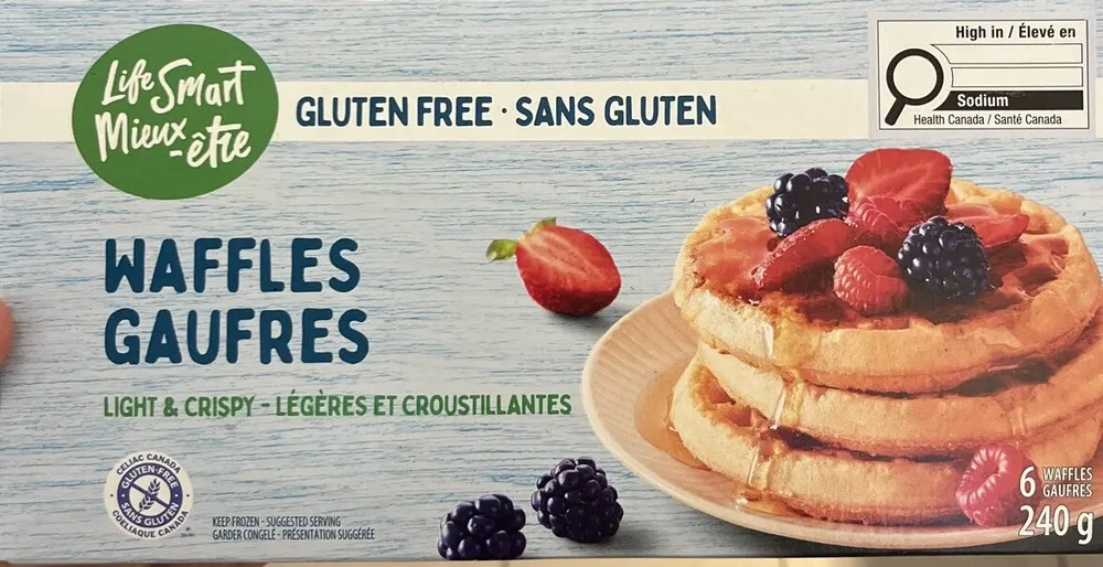 Light and crispy waffles