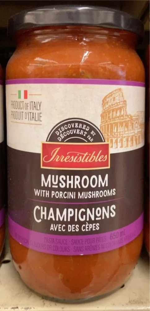 Sauce pour pâtes champignons avec cèpes