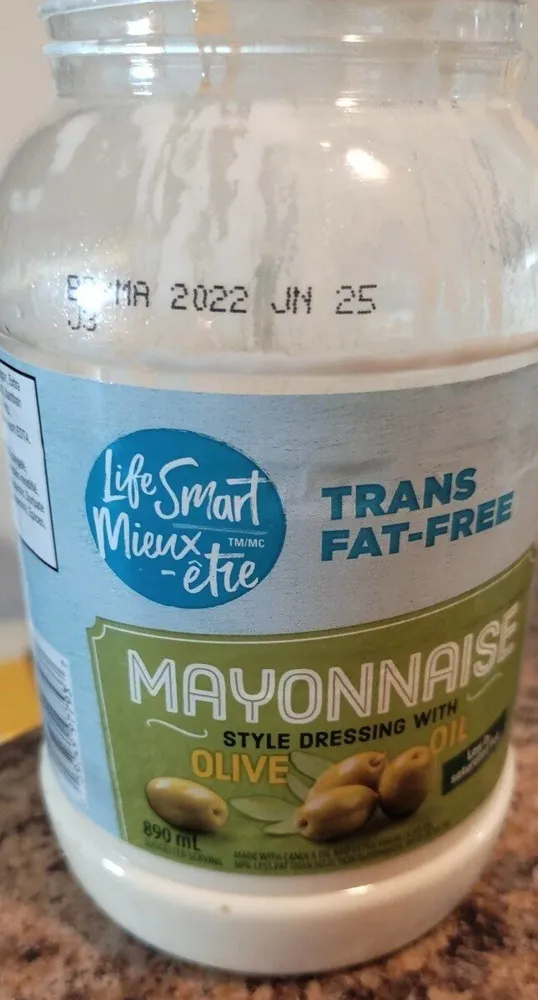 Mayonnaise a l'huile d'olive