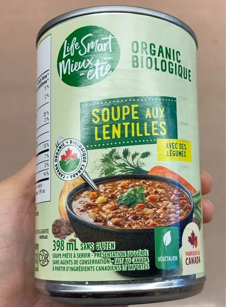 Soupe aux lentilles