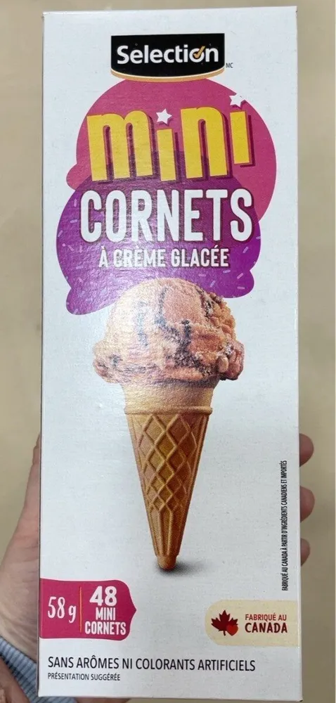 Mini cornets