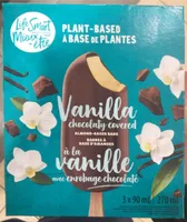 Vanilla chocolaty covered plant