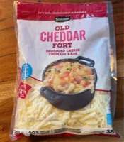 Cheddar fort fromage râpé