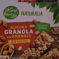 Barres tendres aux Amandes et granola