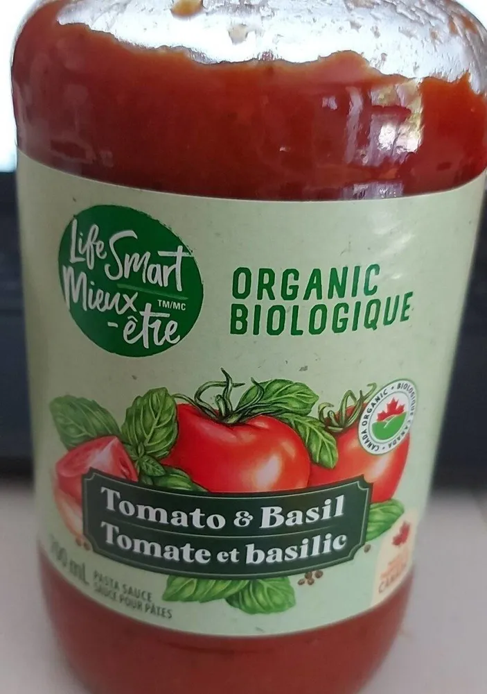 Sauce Tomate et basilic