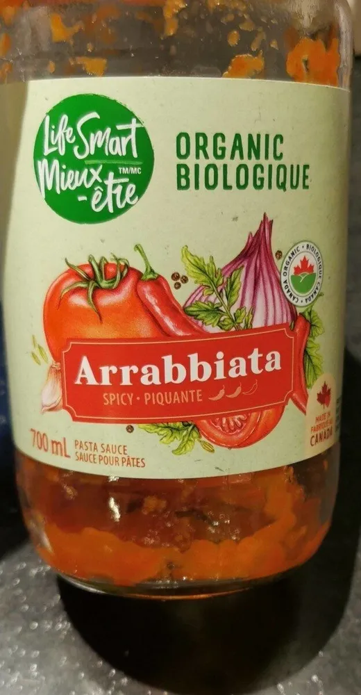 Arrabiata sauce pour pâtes