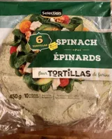 Tortillas epinards
