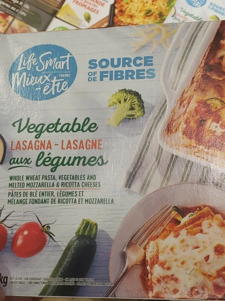 Lasagne aux légumes