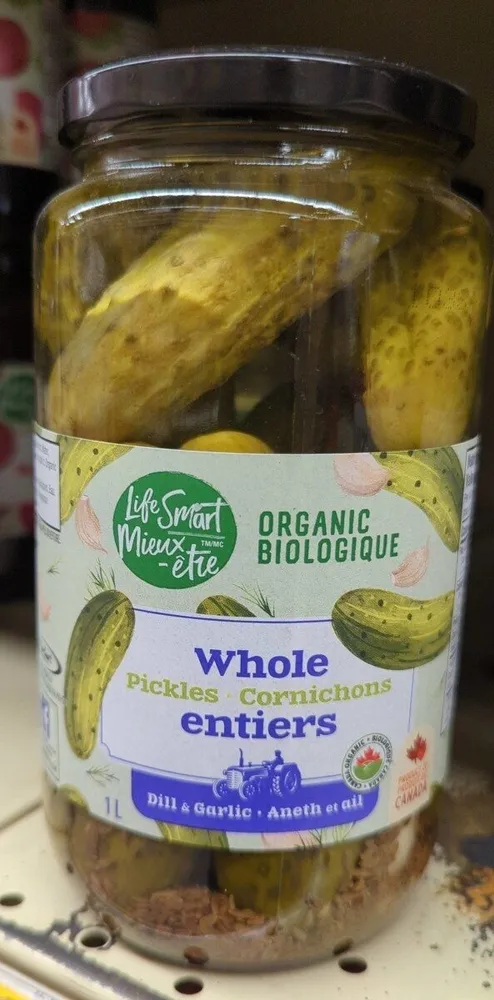 Whole pickles