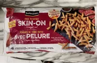 Pommes de terre frites avec pelure