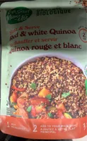 Red and white quinoa