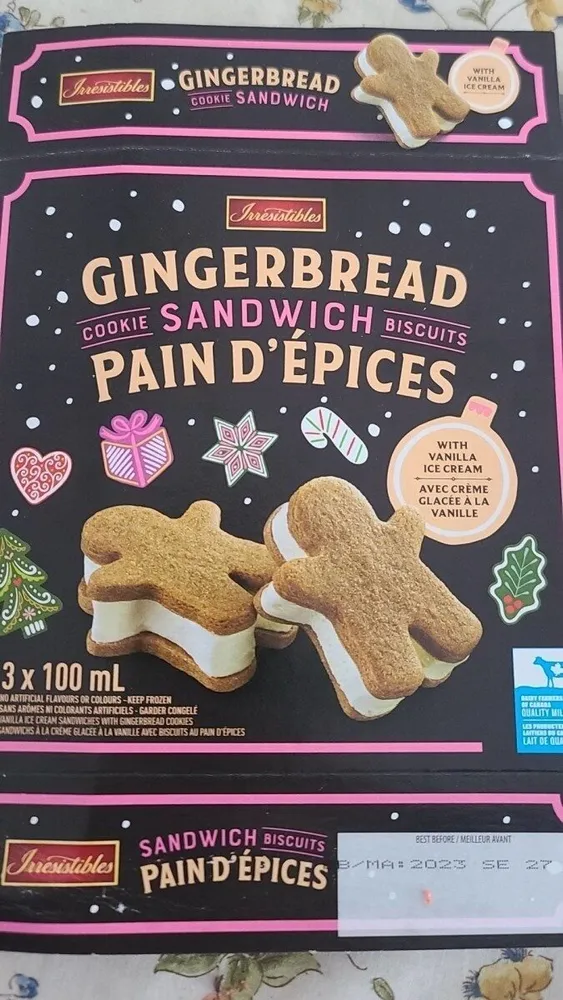 Sandwichs au pain d'épice