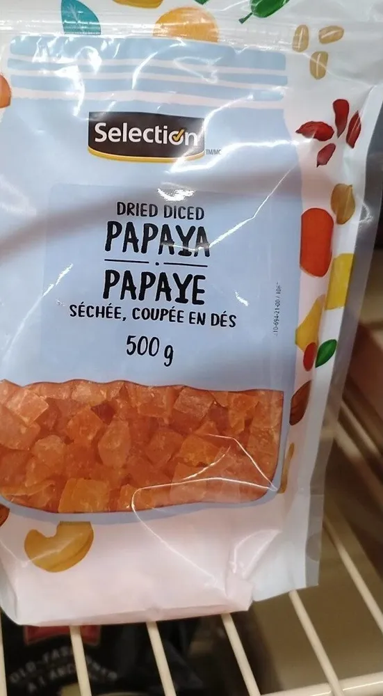 Papaye couper en de