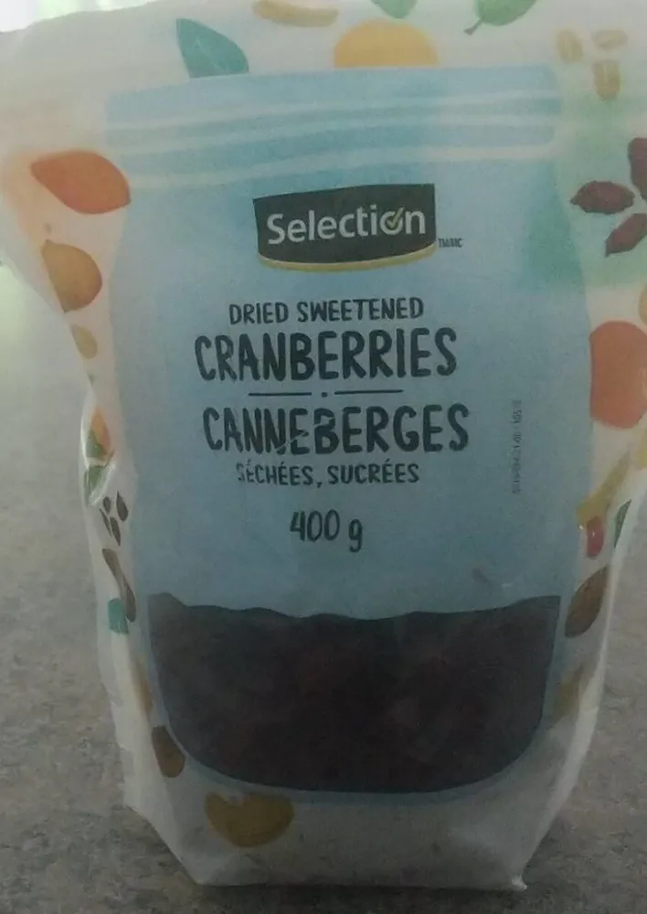 Canneberges sechees