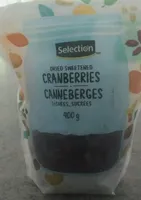 Canneberges sechees