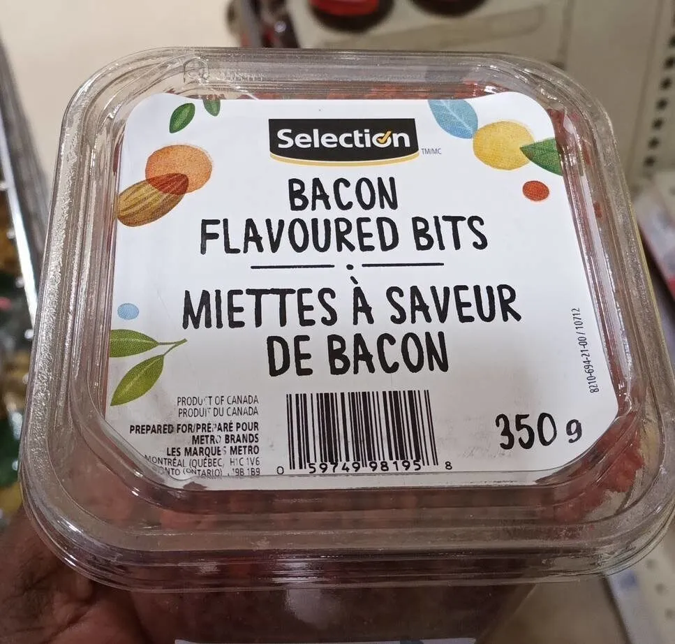 Miettes à saveur de bacon