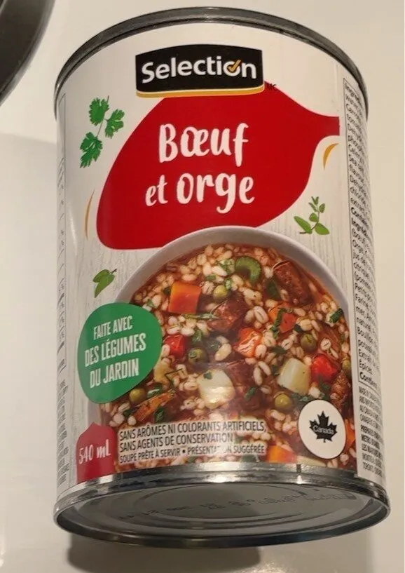 Boeuf et orge