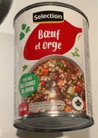 Boeuf et orge