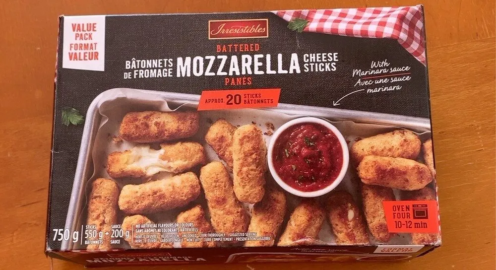 Bàtonnets de Fromage Mozzarella