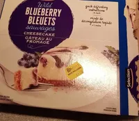 Gâteau au fromage bleuets sauvages