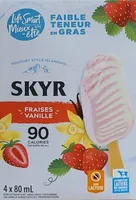 Barres de yogourt glacé