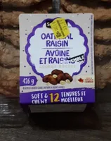 Biscuits avoine et raisins
