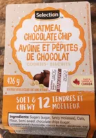 Ostmeal chocolate chip cookies