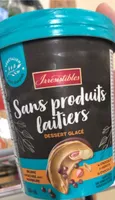 Sans produits laitiers dessert glace