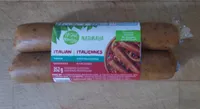 Saucisses végétaliennes italiennes