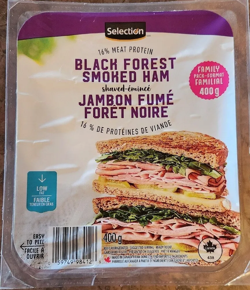 Jambon fumé forêt noire