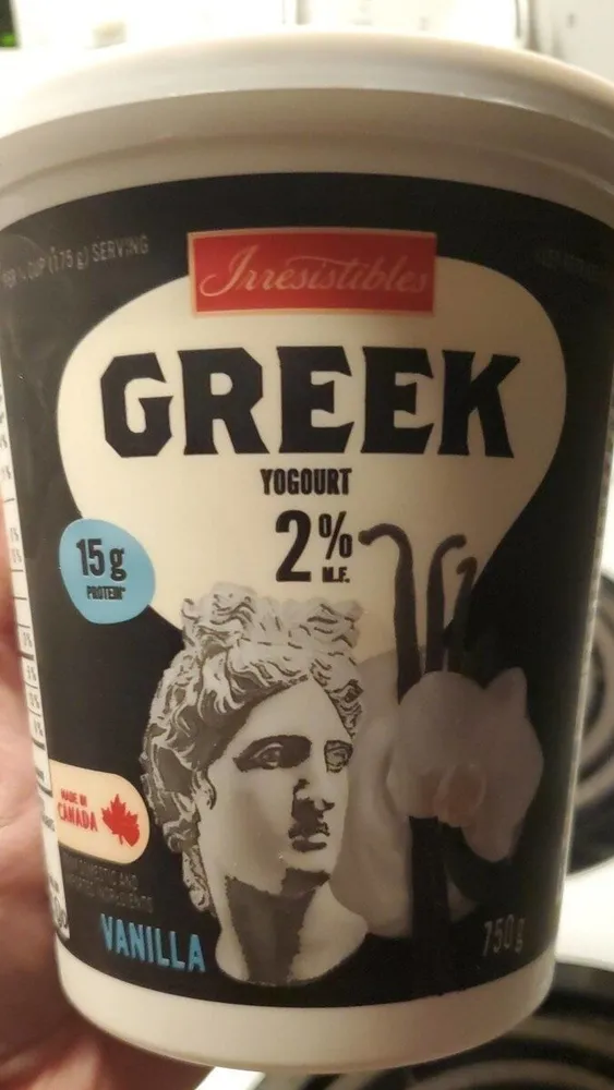 Greek yogurt vanille