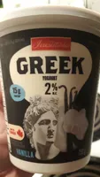 Greek yogurt vanille