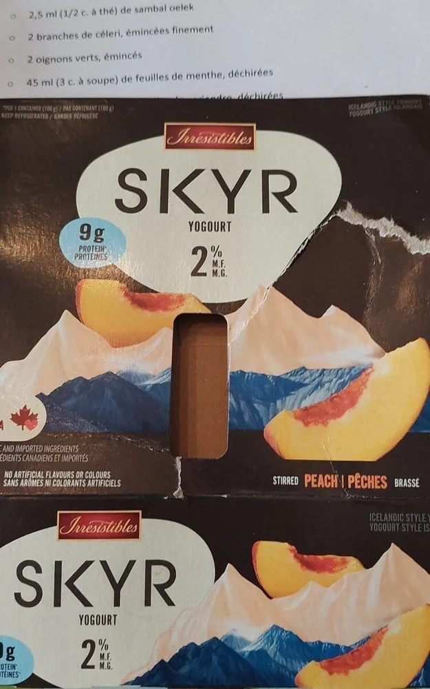 Yogourt skyr