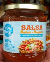 Salsa moyenne faible en sodium