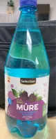 Eau de source gazéifiée Mûre