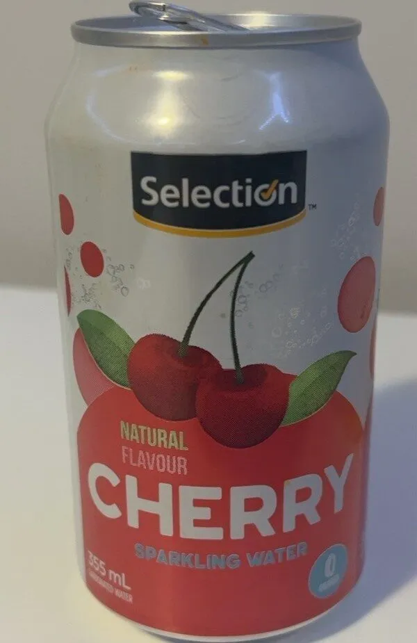 Selection Cherry sparkling water