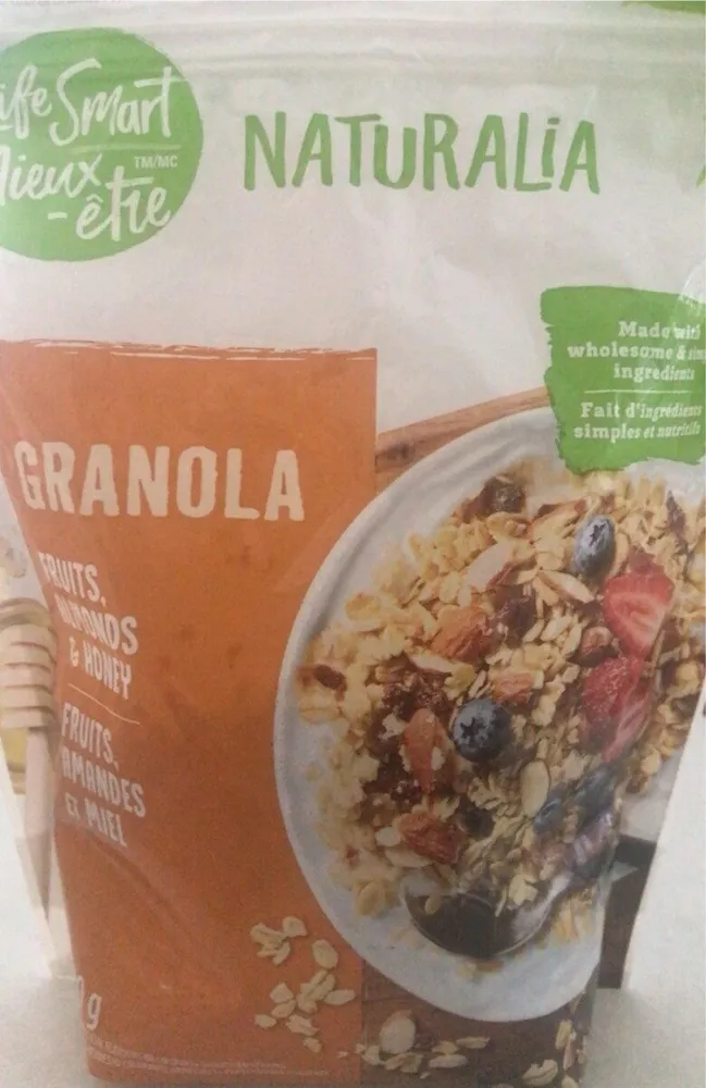 Granola fruits et amandes