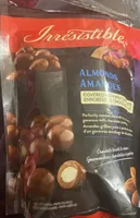 Milk chocolate covered almonds