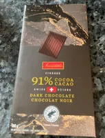 Chocolat noir 91% de cacao