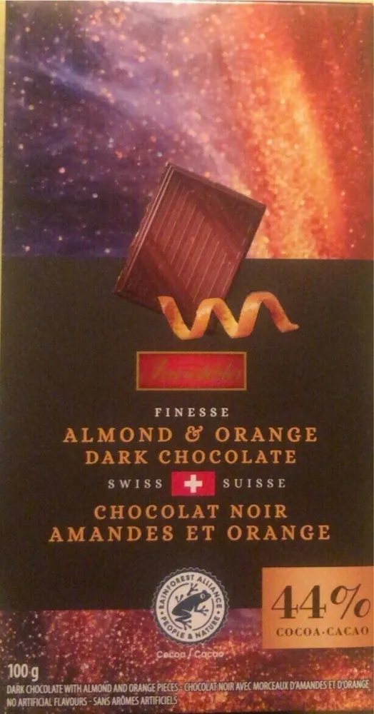 Almond & Orange Dark Chocolate