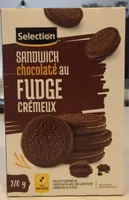 Sandwich chocolaté au fudge crémeux