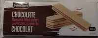 Gaufrettes à saveur de chocolat